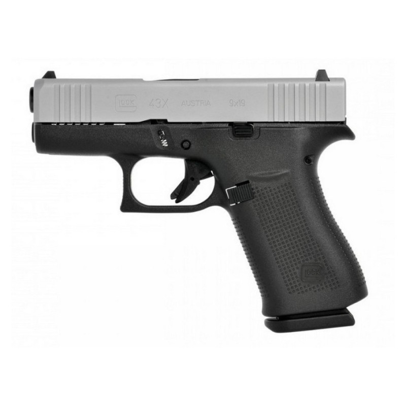 Glock 43X Silver
