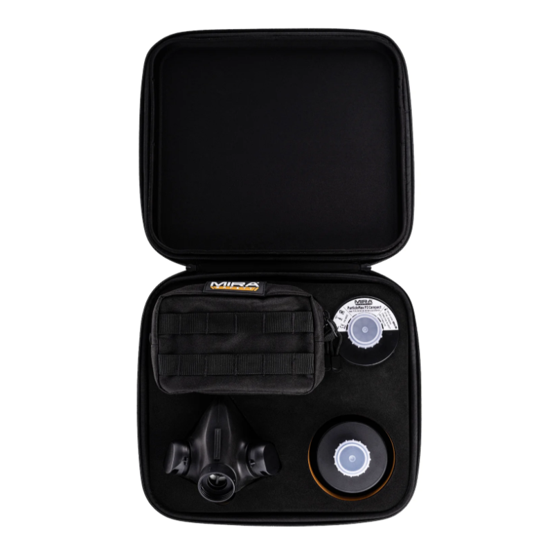 Masque respiratoire purificateur d'air tactique