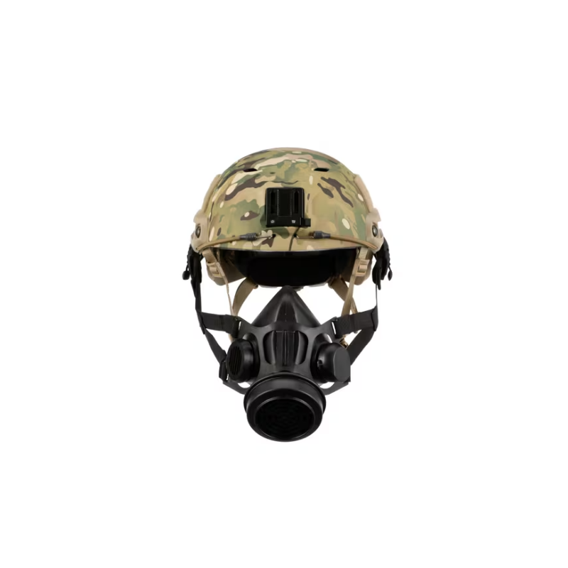 Masque respiratoire purificateur d'air tactique
