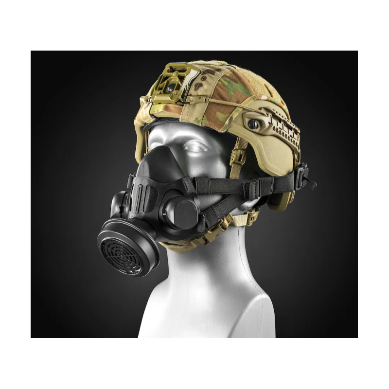 Masque respiratoire purificateur d'air tactique
