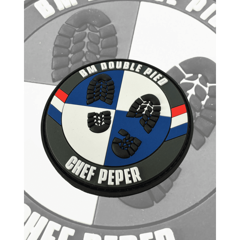Patch Chef Peper "DM Double Pied"