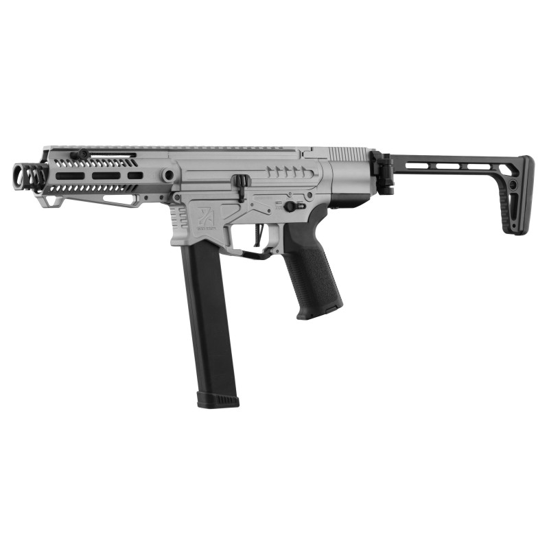 Réplique Zion Arms PW9 MOD 0 Chrome avec crosse offerte