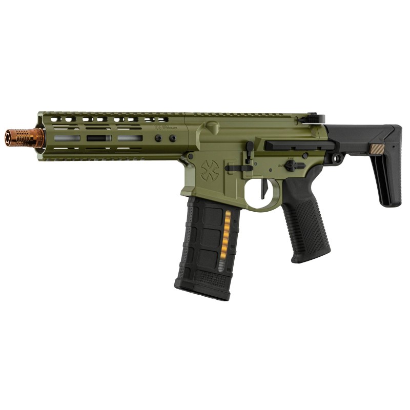 Réplique GBBR MWS Ghetto Blaster NOVESKE 7 pouces Bazooka Green