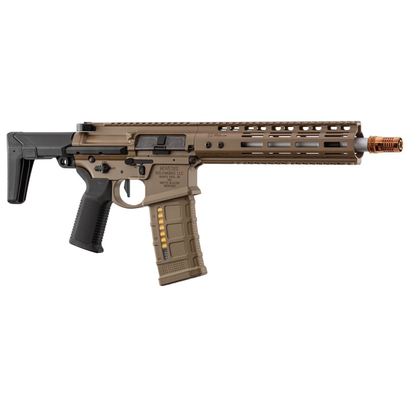Réplique GBBR MWS Ghetto Blaster NOVESKE 9 pouces TAN