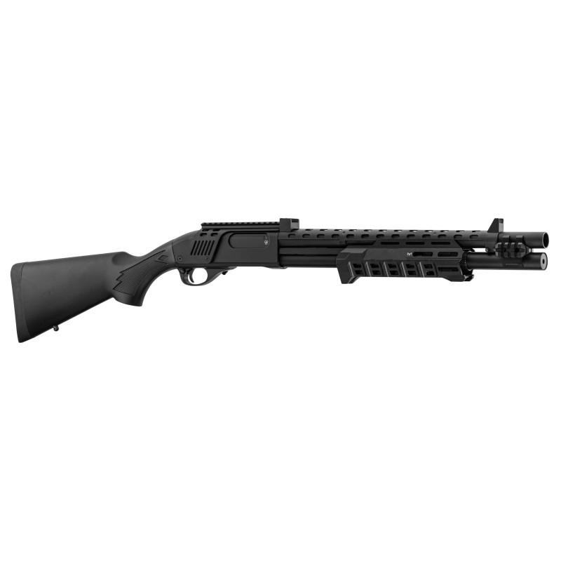 Réplique de fusil à pompe M870 Strike Industries noire