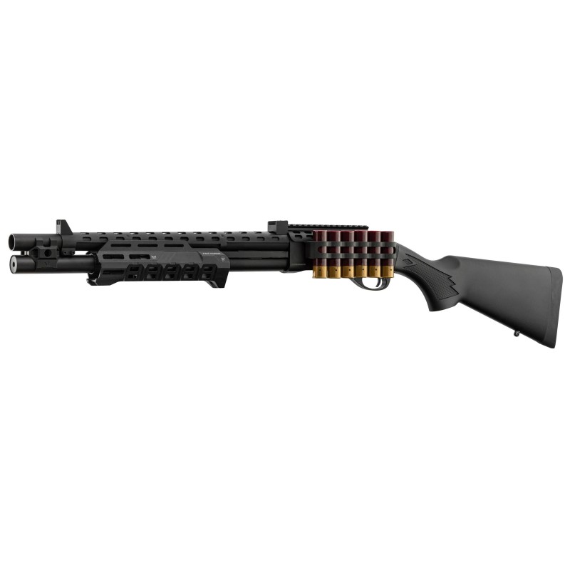 Réplique de fusil à pompe M870 Strike Industries noire