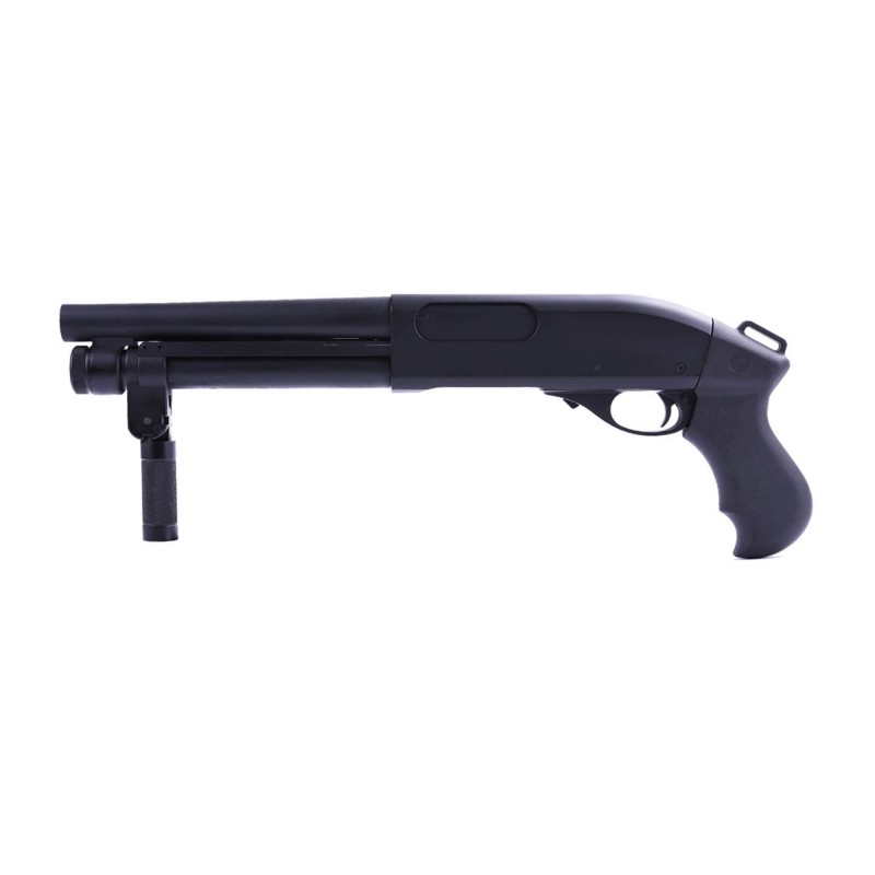 Réplique Fusil à Pompe M870 Golden Eagle à Gaz Noir