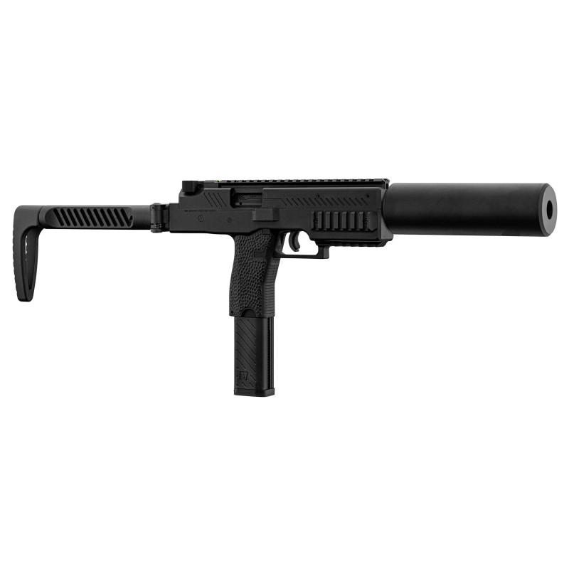 Réplique SMG VMP-1X Noire avec silencieux