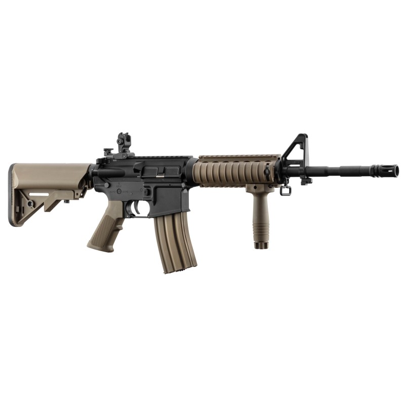 Lancer Tactical LT-04 GEN2 M4 RIS Airsoft AEG Pack Complet Dual Tone | Hexagone Defense