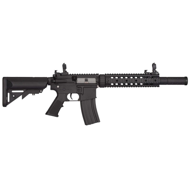 Lancer Tactical LT-15 GEN2 M4 SD Airsoft AEG 6.03 Pack Complet | Hexagone Defense