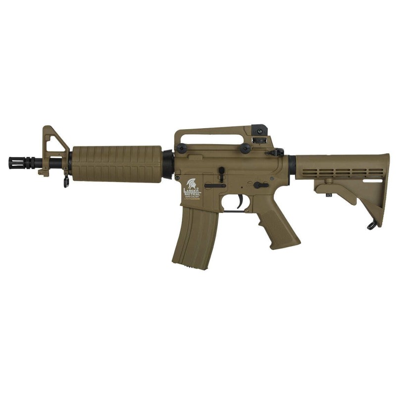 Lancer Tactical LT-01T G2 M933 Commando Airsoft AEG Pack Complet Tan | Hexagone Defense