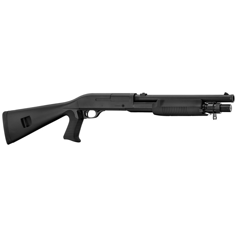 Fusil à Pompe Airsoft M56A 3 Shots 0.9J Noir | Hexagone Defense