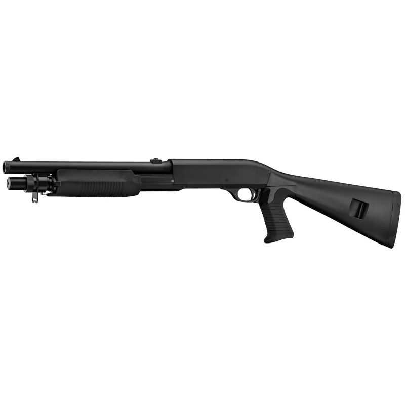 Fusil à Pompe Airsoft M56A 3 Shots 0.9J Noir | Hexagone Defense