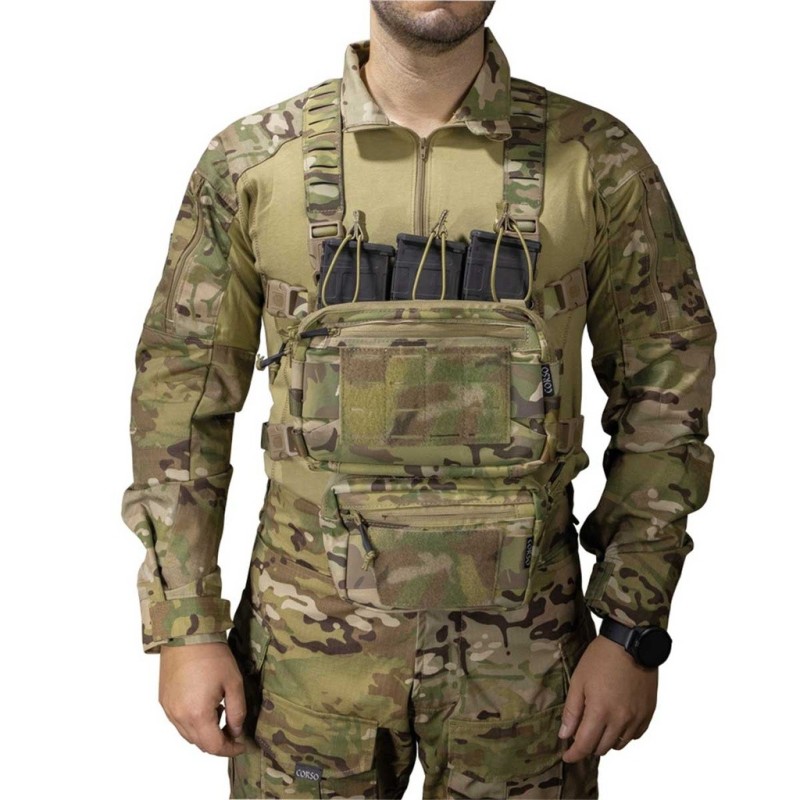 Chest Rig Flint MK1 Corso Tactical | Hexagone Defense