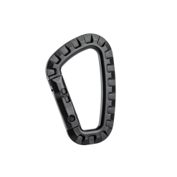 Mousqueton Asymétrique Noir A10 Equipment | Hexagone Defense