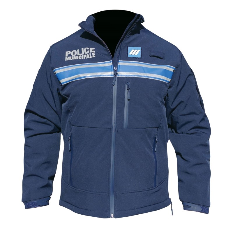 Blouson Softshell Police Municipale Grand Froid Imperméable | Hexagone Défense
