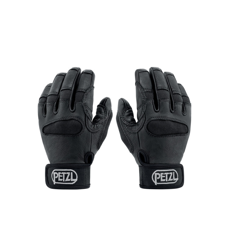 Gants Petzl Cordex Plus Noir Assurage Rappel Cuir | Hexagone Défense