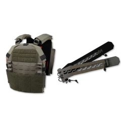 Pack HEXATAC Porte plaques + cummerbands Ranger Green