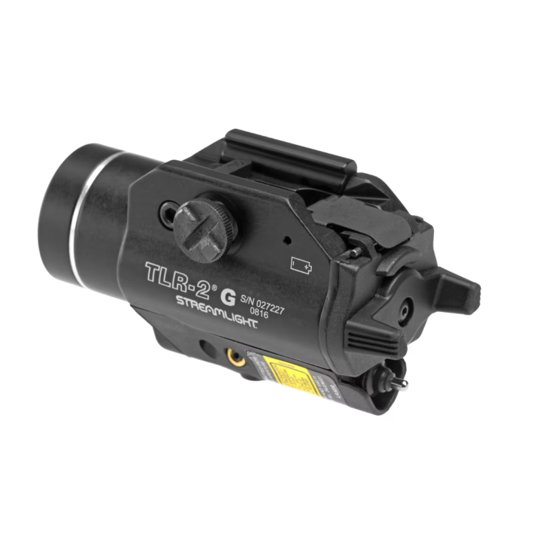Streamlight TLR-2 G Lampe Tactique 300 Lumens Laser Vert | Hexagone Défense