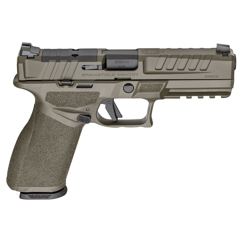 Springfield Echelon U-Notch Sights ODG 4.5" 9mm | Hexagone Défense