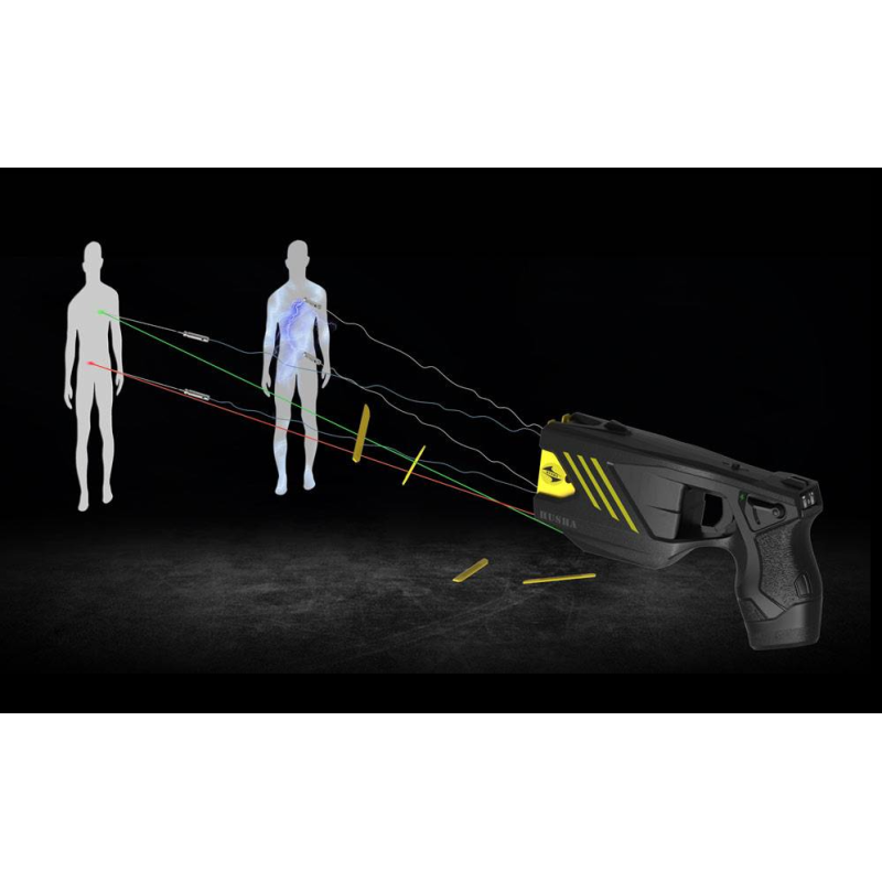 PIE RC200P – Pistolet à Impulsions Électriques Professionnel | Hexagone Défense
