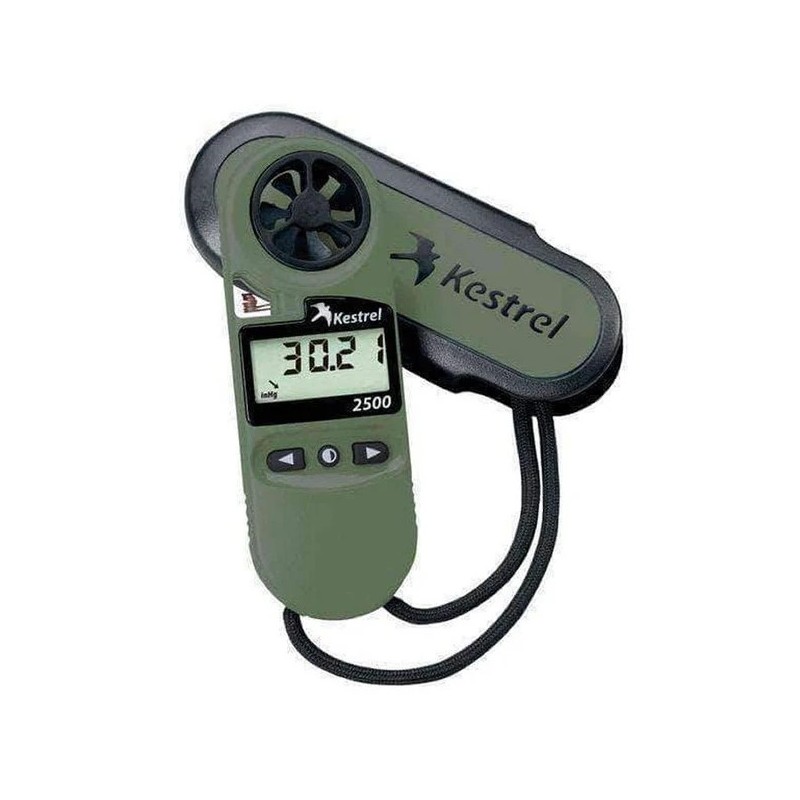 Kestrel 2500 NV – Calculateur météo & vent compact IP67 | Hexagone Défense