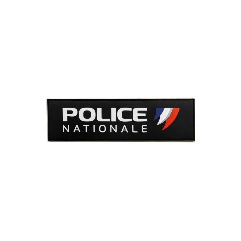 Bandeau gomme Police Nationale Velcro 25×7 cm | Hexagone Défense