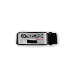 Brassard Gendarmerie avec emplacement RIO – Réfléchissant | Hexagone Défense