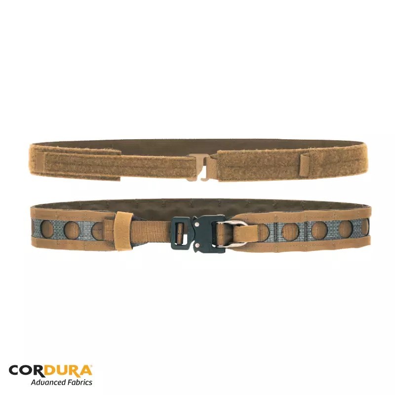 Velocity-Belt Honor Coyote – Ceinture EDC militaire S/M | Hexagone Défense