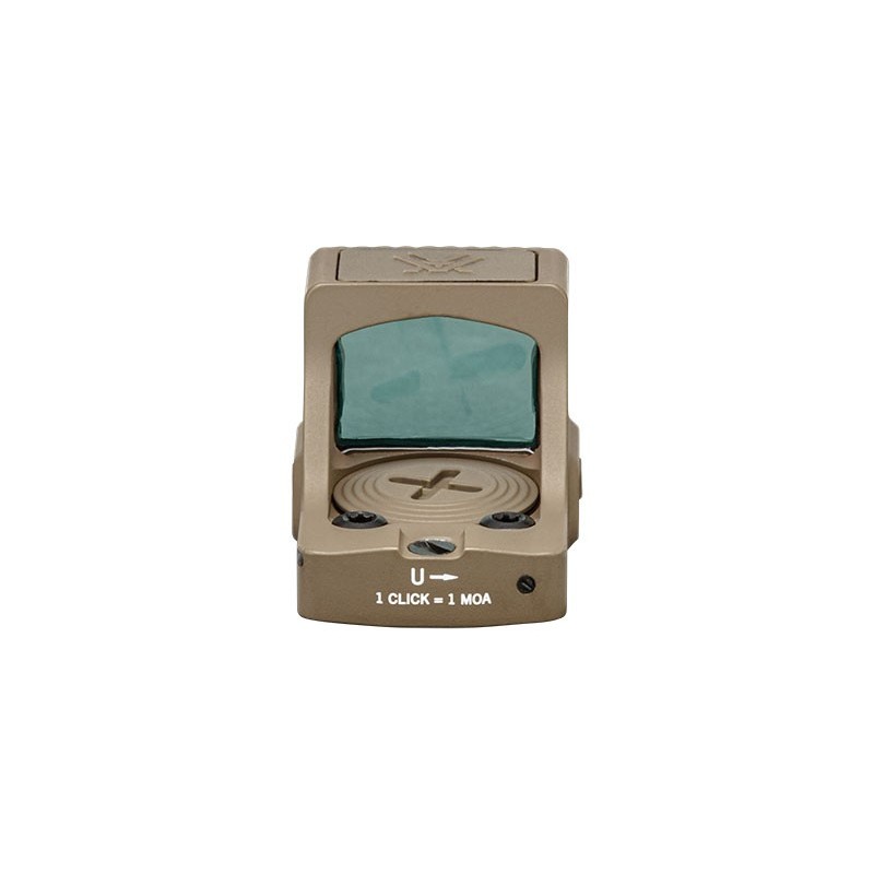 Vortex Defender-CCW TAN fermé – Point rouge compact Vortex Optics | Hexagone Défense