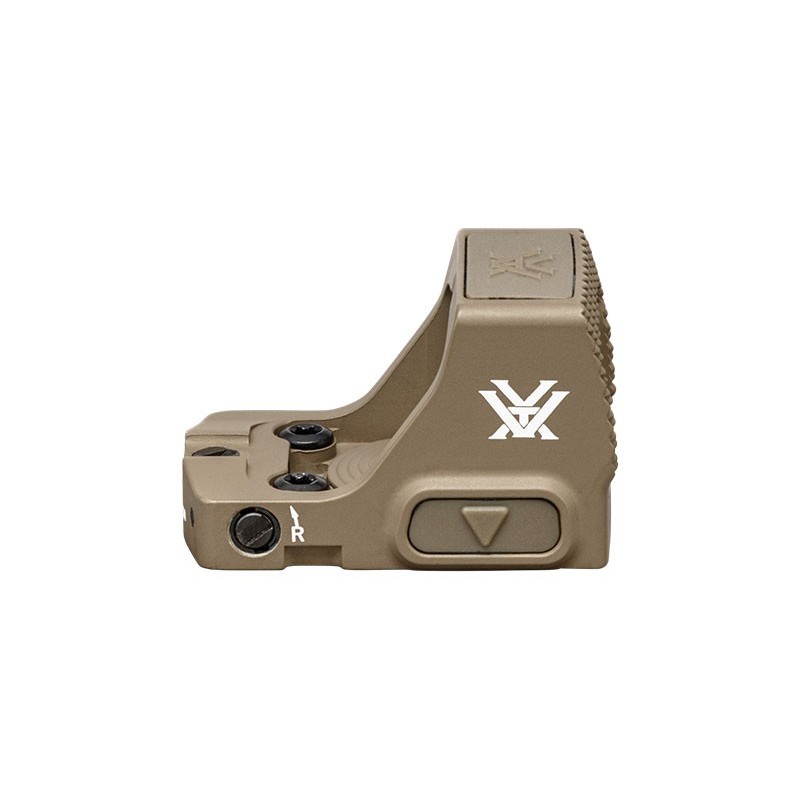 Vortex Defender-CCW TAN fermé – Point rouge compact Vortex Optics | Hexagone Défense
