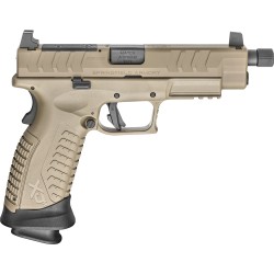 XD-M Elite 4.5 OSP FDE 9x19 – Pistolet tactique fileté pro | Hexagone Défense