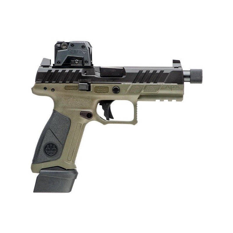 Kit Beretta APX A1 Tactical OD + Viseur MPS 3 MOA – Pistolet tactique pro | Hexagone Défense