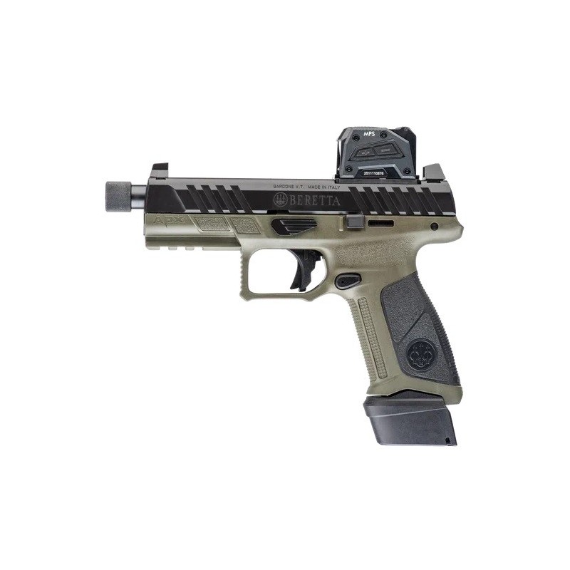 Kit Beretta APX A1 Tactical OD + Viseur MPS 3 MOA – Pistolet tactique pro | Hexagone Défense