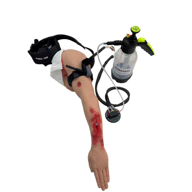 Simulateur bras – Entraînement secourisme et traumatologie | Hexagone Défense