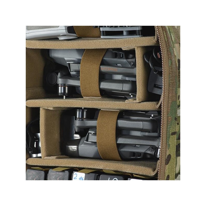 Sac à dos modulaire pour drones – Transport tactique professionnel | Hexagone Défense