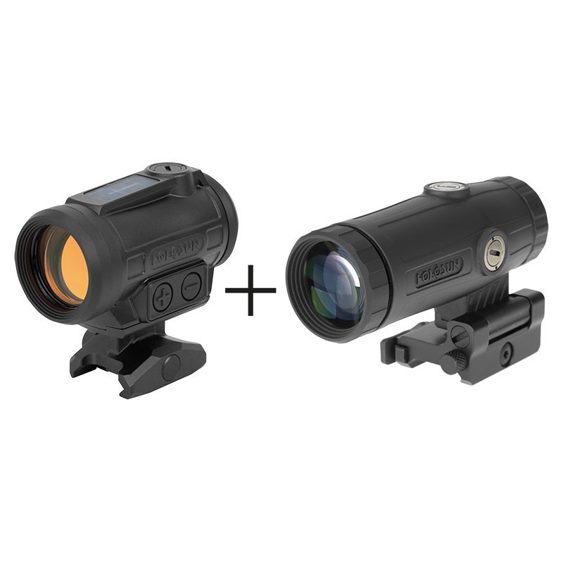 Holosun Pack ARO EVO + Magnifier HM3X - Réticule : SPR Rouge