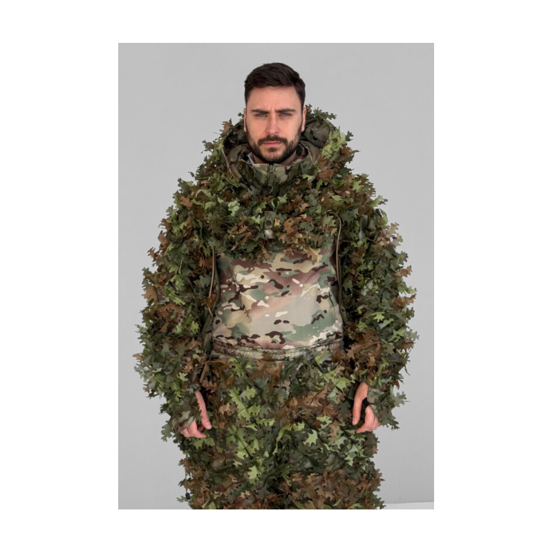 GHILLIE V12 Pro / Mix [Forêt verte + Forêt sèche]