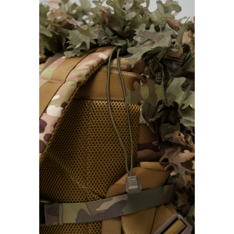 Housse de sac à dos camouflage 3D – Forêt sombre + Champ sec