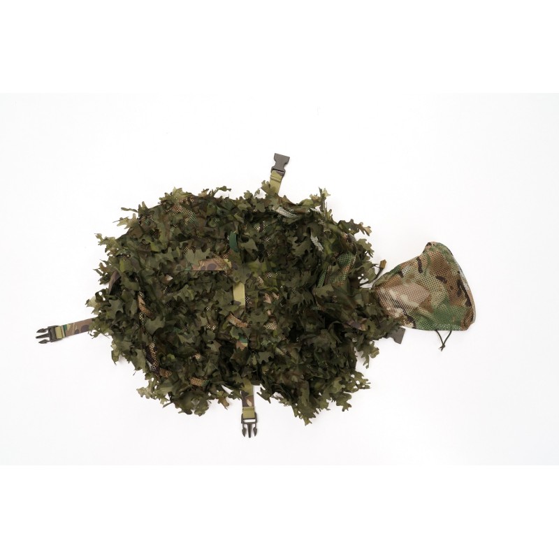 Housse de sac à dos camouflage 3D – Forêt sombre