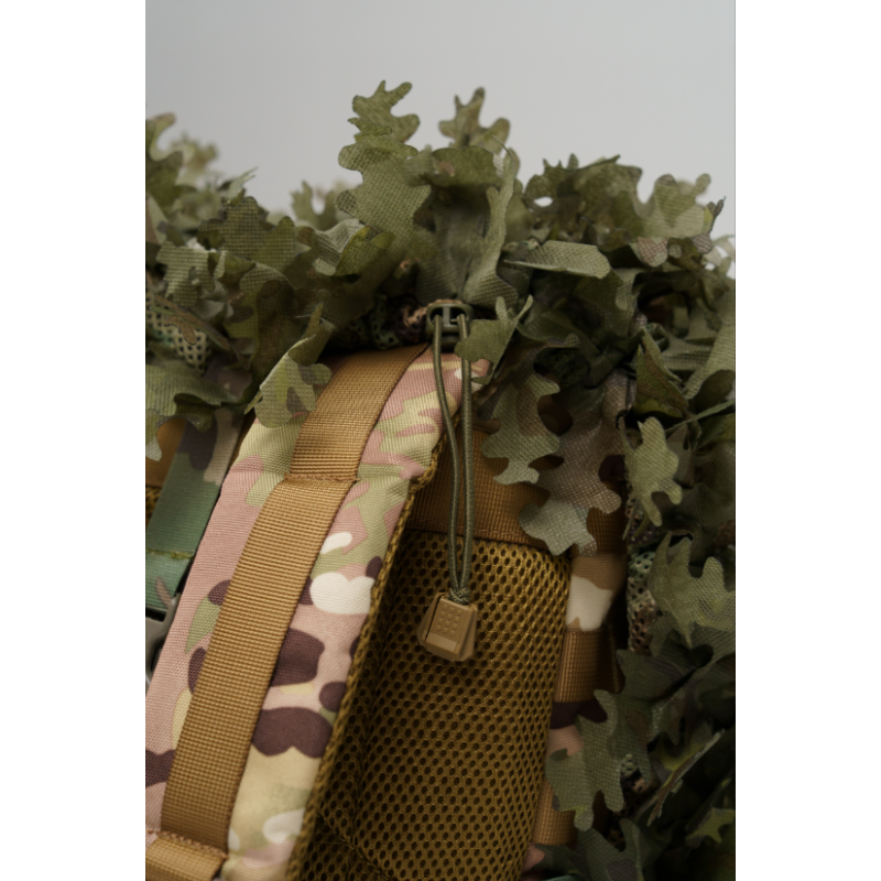 Housse de sac à dos camouflage 3D – Forêt sombre