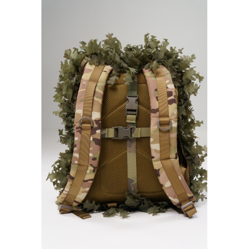 Housse de sac à dos camouflage 3D – Forêt sombre