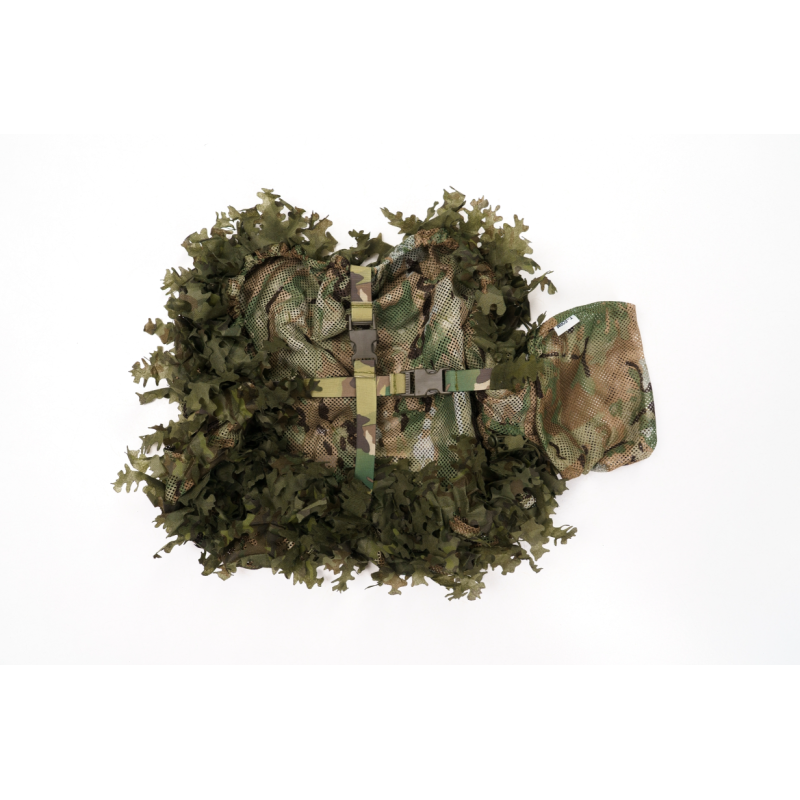 Housse de sac à dos camouflage 3D – Forêt sombre