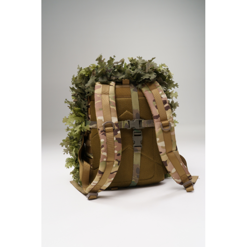 Housse de sac à dos camouflage 3D – Forêt verte