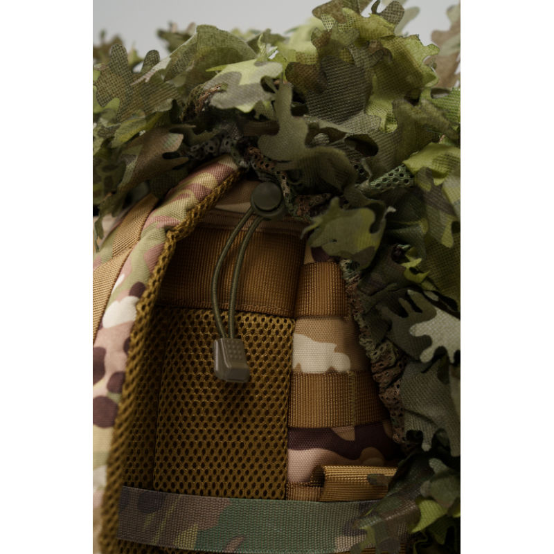 Housse de sac à dos camouflage 3D – Forêt verte