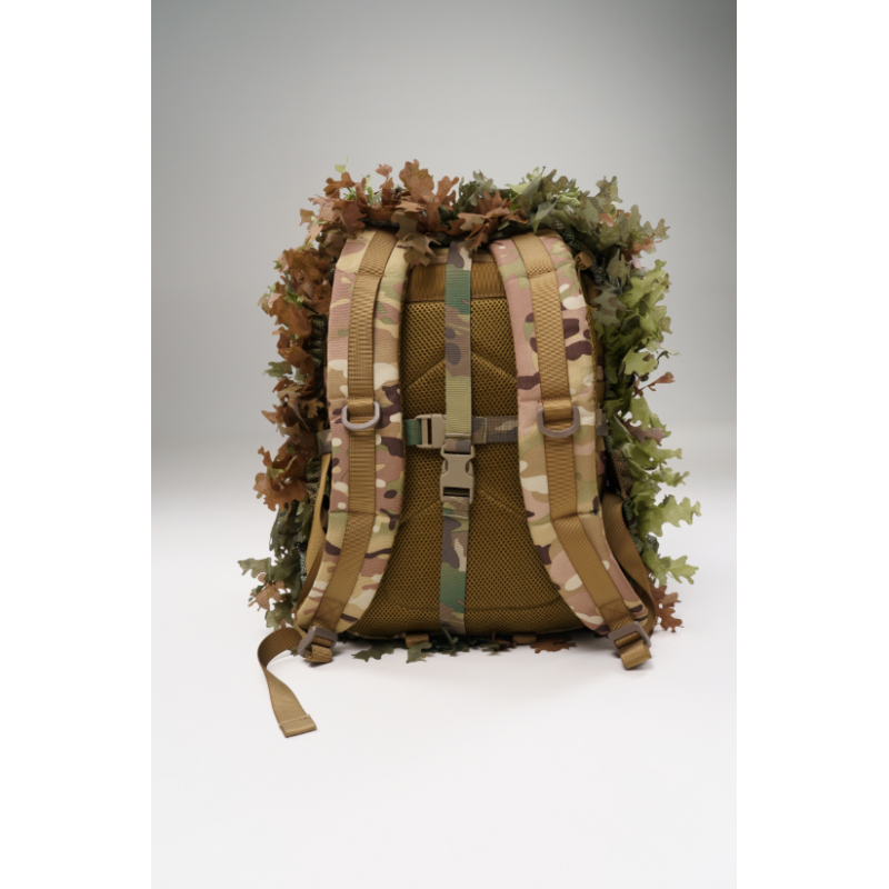 Housse de sac à dos camouflage 3D – Forêt verte + Forêt sèche