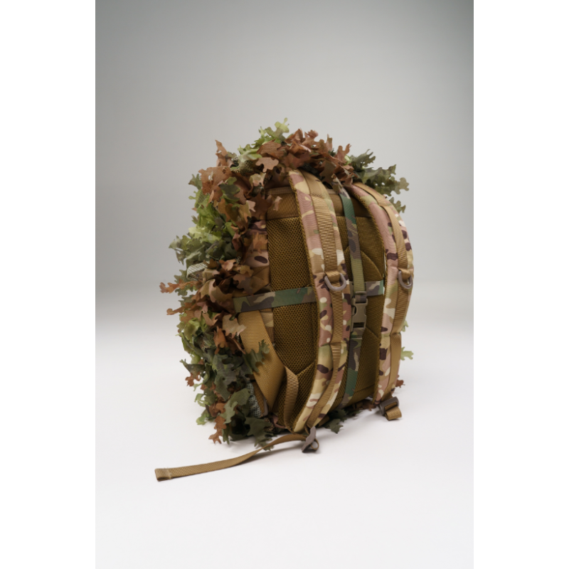 Housse de sac à dos camouflage 3D – Forêt verte + Forêt sèche