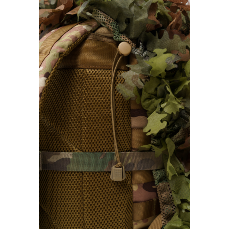 Housse de sac à dos camouflage 3D – Forêt verte + Forêt sèche