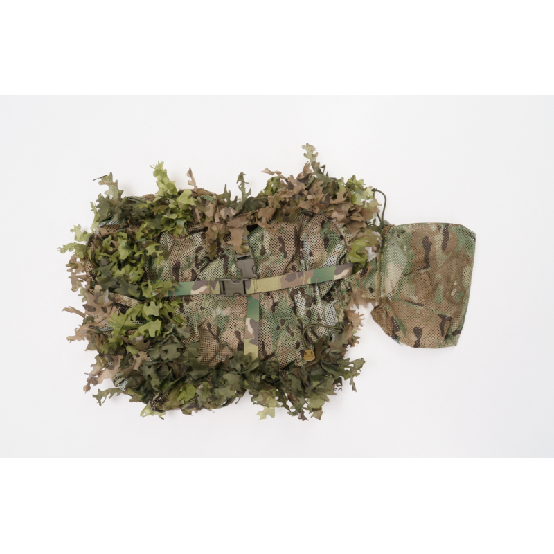 Housse de sac à dos camouflage 3D – Forêt verte + Champ sec