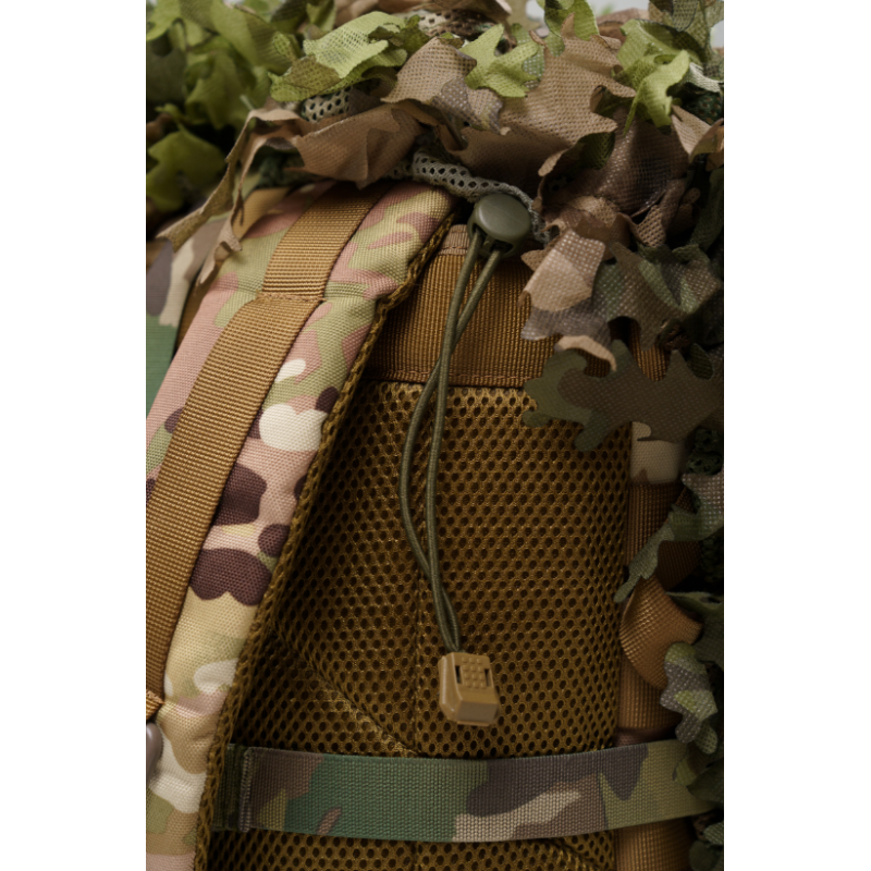 Housse de sac à dos camouflage 3D – Forêt verte + Champ sec